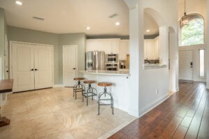 Modern kitchen flooring | All American Flooring